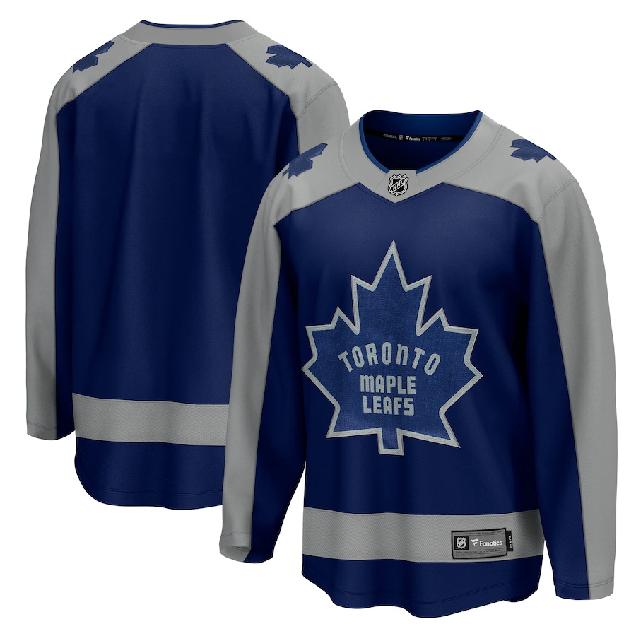 Custom Mens Toronto Maple Leafs Fanatics Branded Royal 2020-21 Special Edition Breakaway NHL Jersey